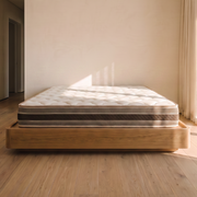 Harrington Regent 22cm mattress cross-section showing its comfort layers – Dune & Pine